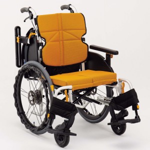 まえの、￼ネクストコア 折りたたみ 軽量 自走式車椅子　NEXT-50B 自走式 超低床車いす 小柄な方 NEXT-CORE NEXT-50B ミニモ | よぐGO